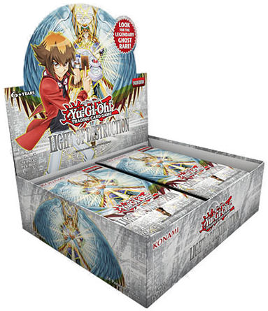 TCG: Light Of Destruction Booster CDU (24 Packs) – Yu-Gi-Oh! Official