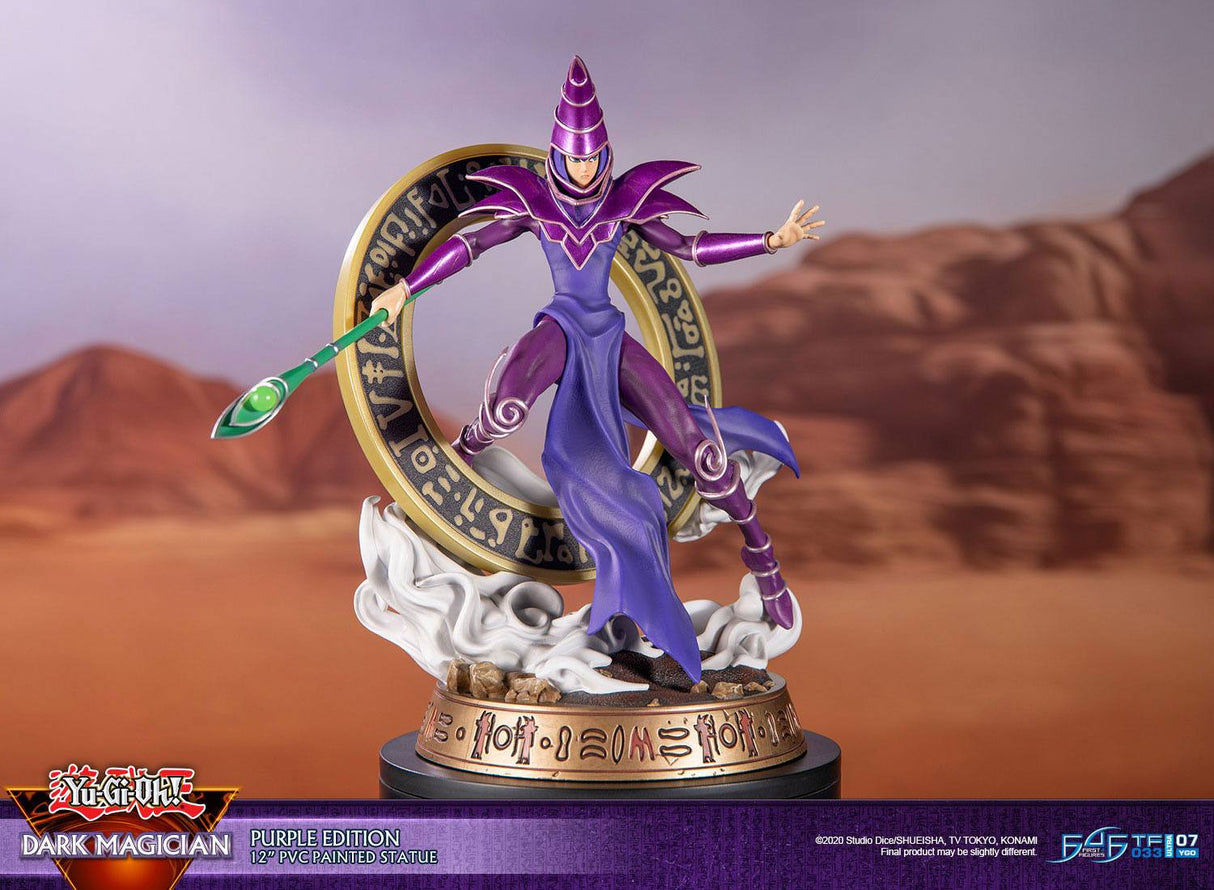 First 4 Figures Dark Magician Purple Version Statue 29 cm