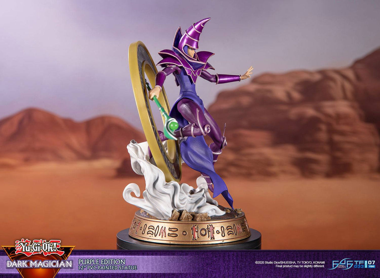 First 4 Figures Dark Magician Purple Version Statue 29 cm