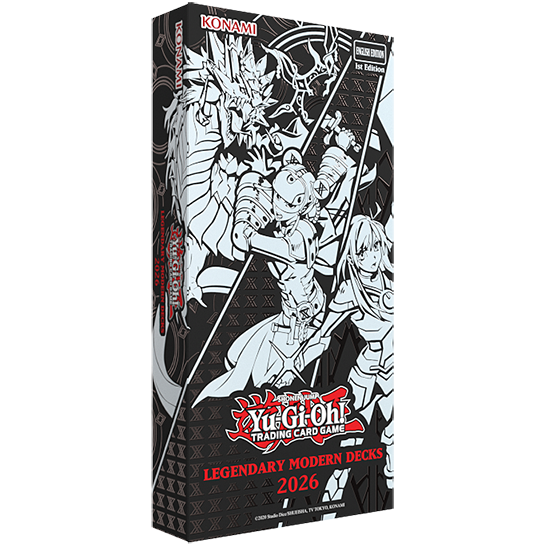 Yu-Gi-Oh! Legendary Modern Decks 2026 Yu-Gi-Oh! Official Yu-Gi-Oh! Legendary Modern Decks 2026 Yu-Gi-Oh! Official