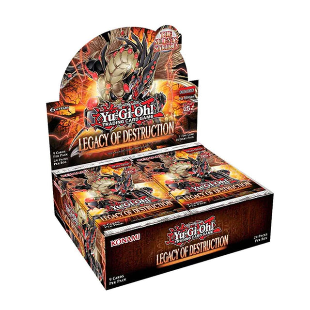 Legacy of Destruction Booster CDU (24 Packs) - Yu-Gi-Oh! Yu-Gi-Oh! Official Legacy of Destruction Booster CDU (24 Packs) - Yu-Gi-Oh! Yu-Gi-Oh! Official
