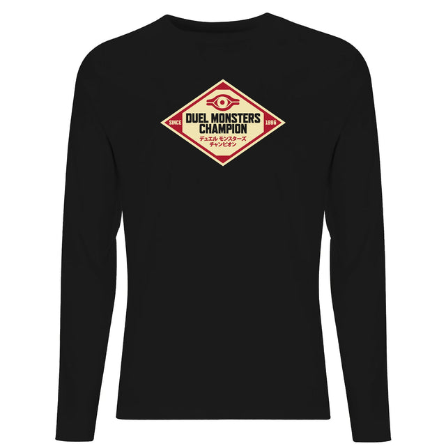 Duel Monsters Champion Unisex Long Sleeve Thirt - Black 