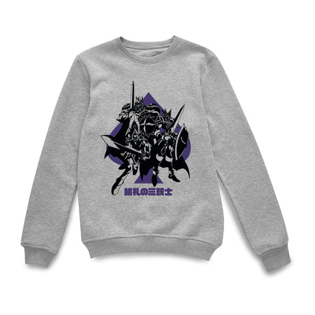 Yu-Gi-Oh Three Musketeers Sweatshirt - Grey 