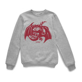 Yu-Gi-Oh Slifer The Sky Dragon Sweatshirt - Grey 