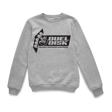 Yu-Gi-Oh Portable Hologram Generator Sweatshirt - Grey 