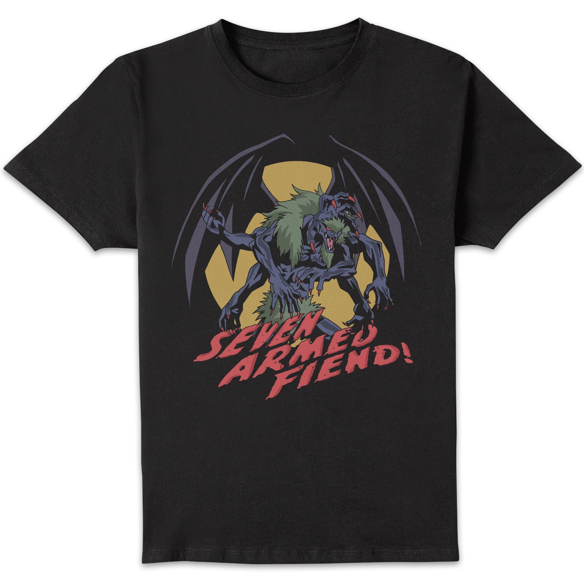 Seven Armed Fiend Halloween Edition T-Shirt - Black – Yu-Gi-Oh