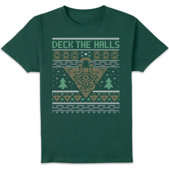 Deck The Halls Unisex Thirt - Green 