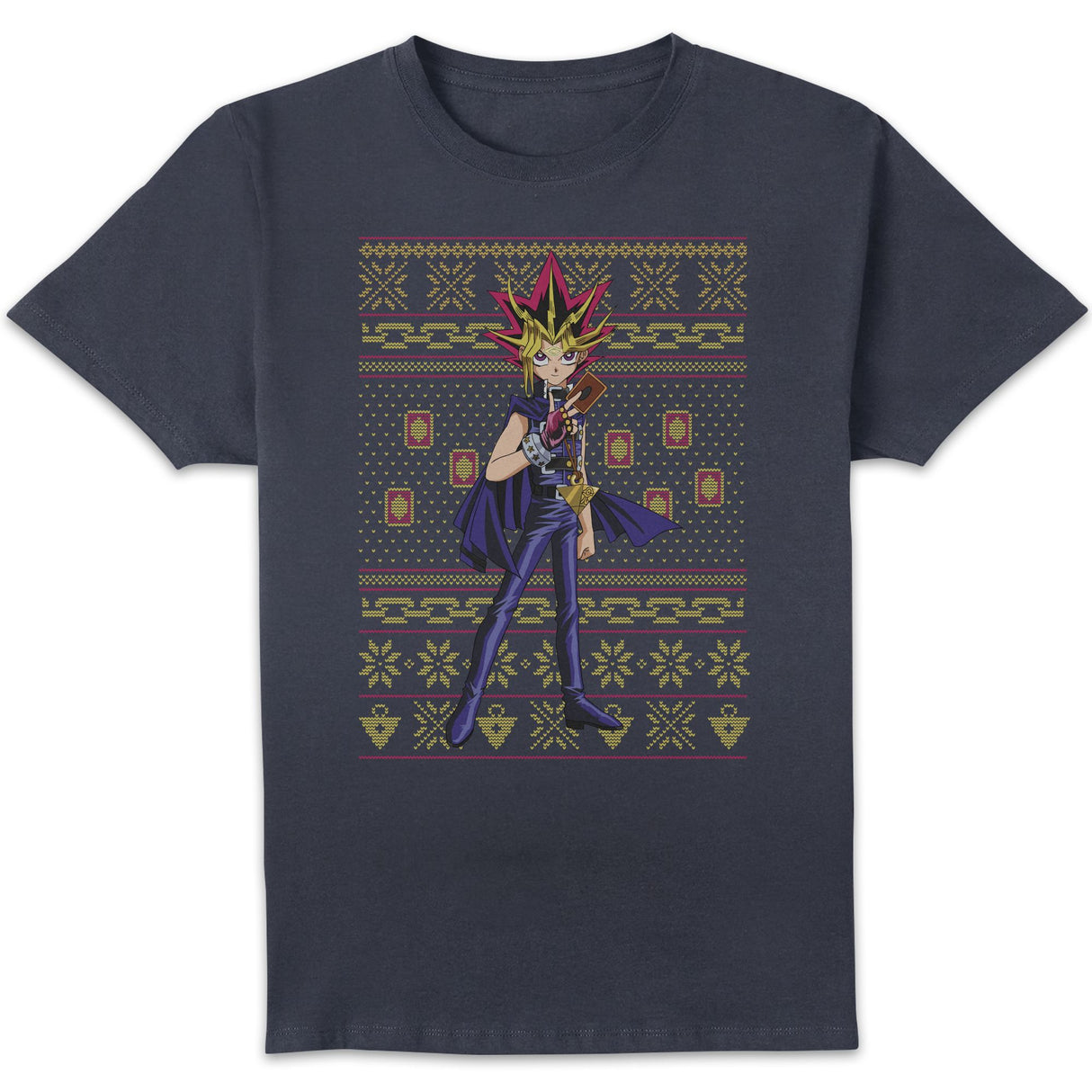 Yami Yugi Unisex Thirt - Navy 