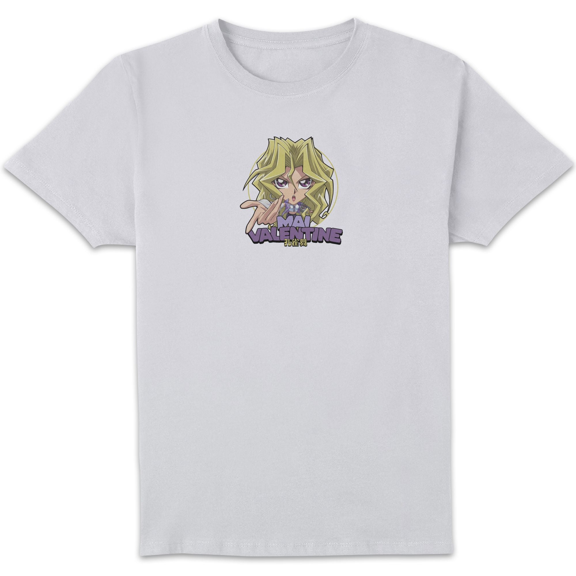 Mai Valentine Chibi Unisex T-Shirt - White Yu-Gi-Oh! Official Mai Valentine Chibi Unisex T-Shirt - White Yu-Gi-Oh! Official