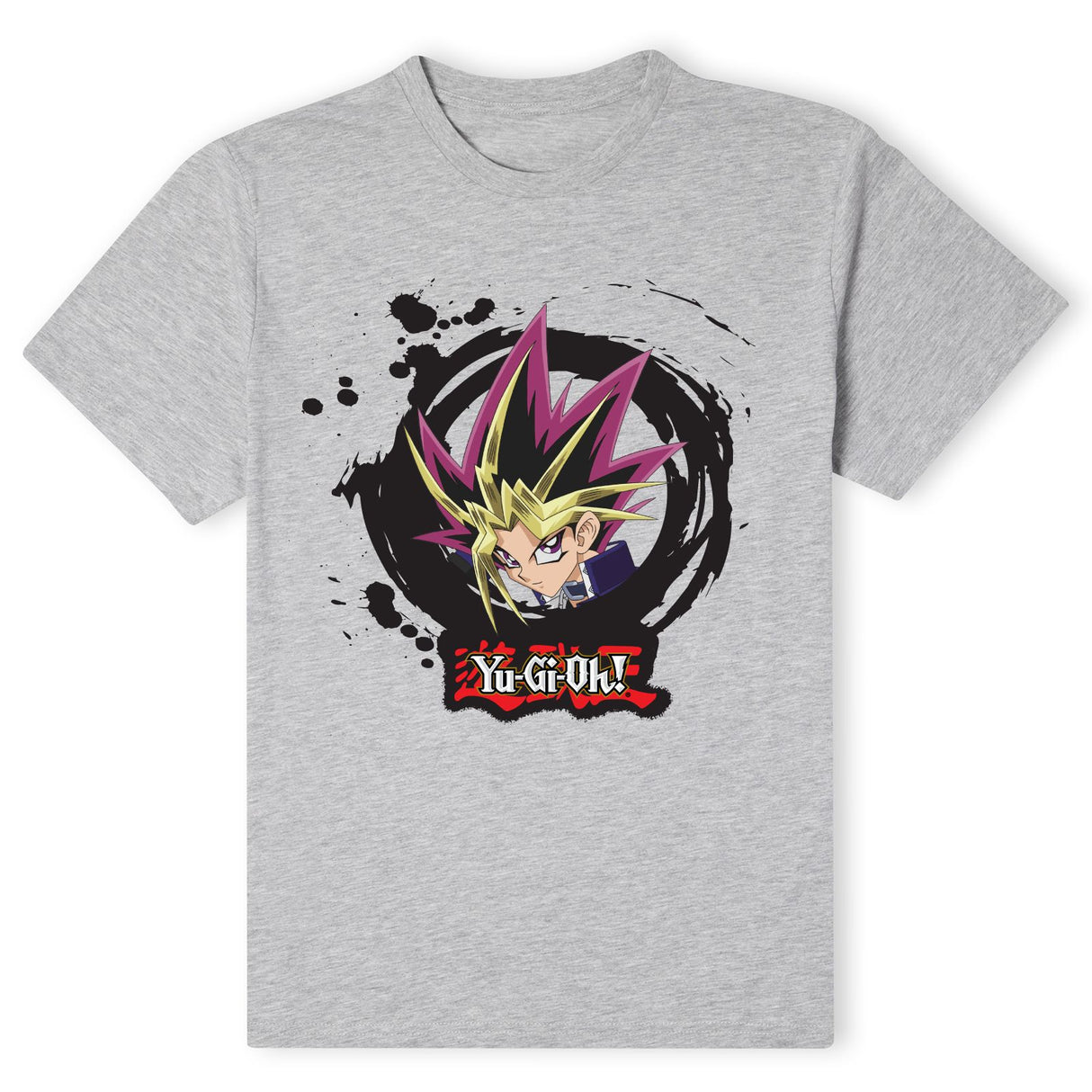 Yami Yugi Inked Unisex T-Shirt - Grey