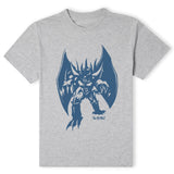 Yu-Gi-Oh Obelisk The Tormentor Men's T-Shirt - Grey 