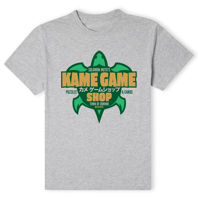 Yu-Gi-Oh Kame Game Shop Men's T-Shirt - Grey 