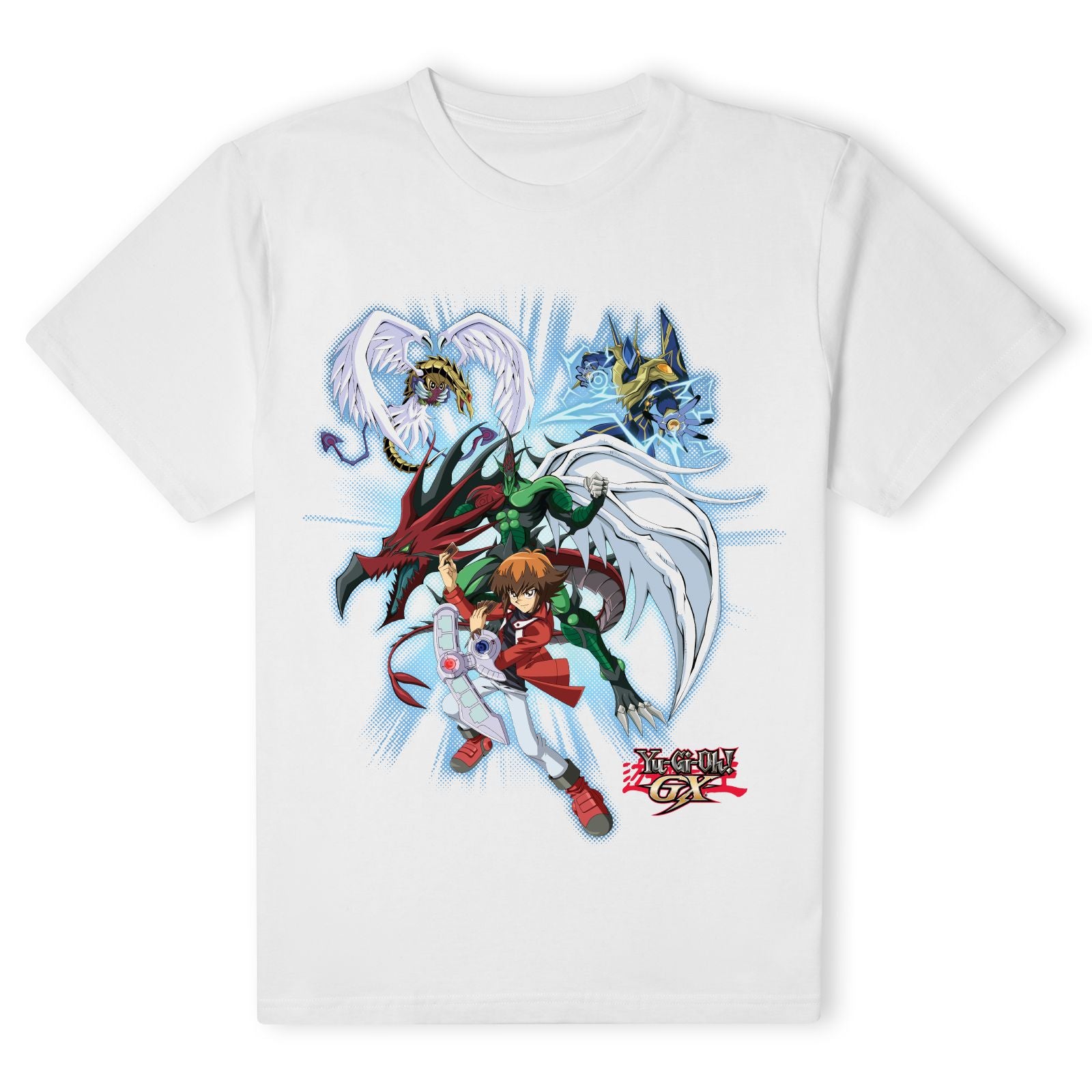 Jaden Yuki Unisex T-Shirt - White Yu-Gi-Oh! Official Jaden Yuki Unisex T-Shirt - White Yu-Gi-Oh! Official