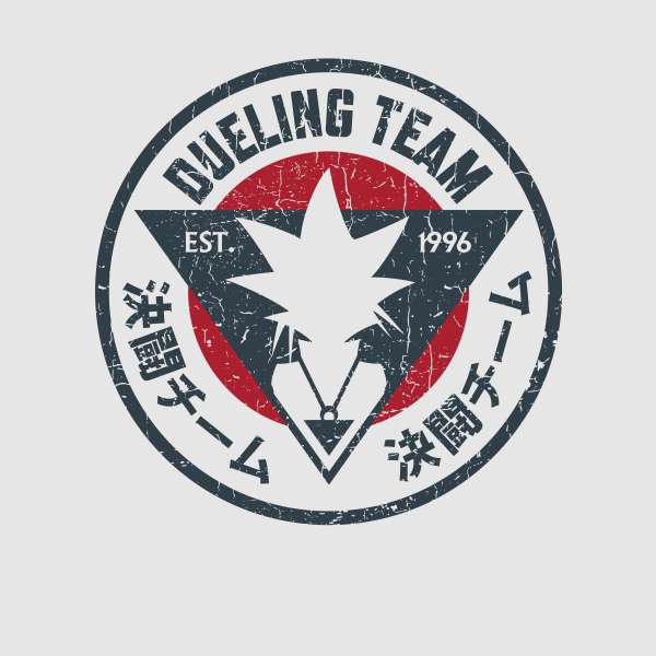 Yu-Gi-Oh Dueling Team Sweatshirt - Grey 