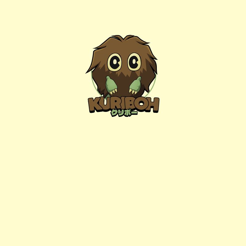 Kuriboh Chibi Unisex T-Shirt - Cream