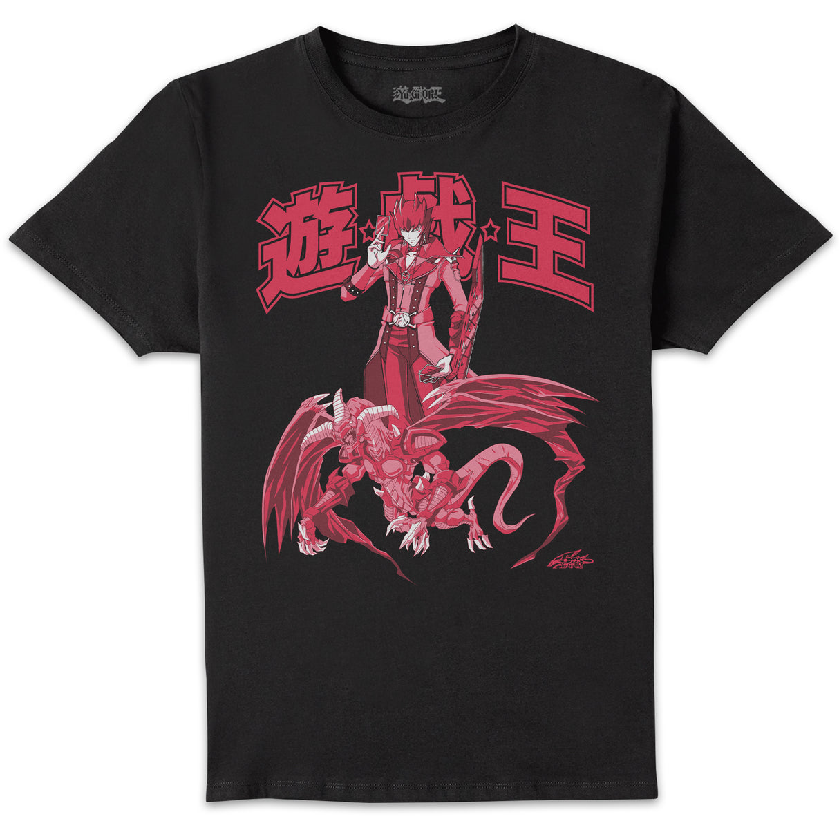 Red Dragon Archfiend And Jack Atlas T-Shirt - Black