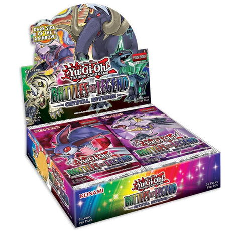 Battles of Legend Crystal Revenge Booster CDU (24 Packs) - Yu-Gi-Oh!