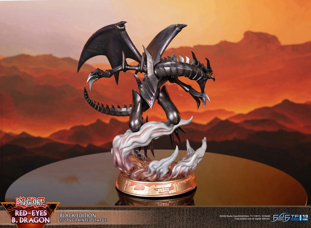 First 4 Figures PVC Statue Red-Eyes Black Dragon Statue 33 cm - Black